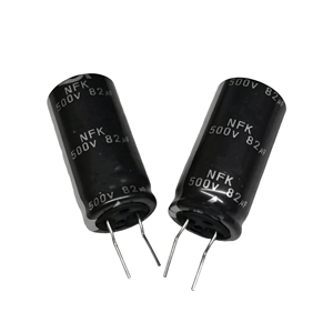 Condensadores electrolíticos de aluminio 82uF 500V <span class=keywords><strong>NFK</strong></span> 500V82 18*36mm, condensador de película - Product Image 1