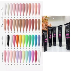 KLANA Poly <b>Extension</b> Gel 10 Colors 30ml UV/LED Quick Building Gel Private Label DIY <b>Nail</b> Art - Product Image 4