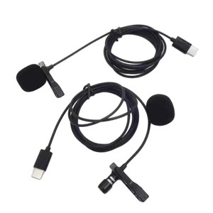 1.5M 3.5mm <span class=keywords><strong>USB</strong></span> <span class=keywords><strong>C</strong></span> Microphone pour DJI MIC <span class=keywords><strong>Rode</strong></span> Vlog Interview Streaming Caméra Enregistrement Audio Professionnel - Product Image 2