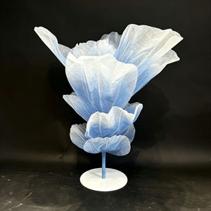 <span class=keywords><strong>Árbol</strong></span> de Flores Artificiales para Boda, Flores de Seda Hechas a Mano, Decoración para Pasillo, Salón de Banquetes, Escaparate, Centro Comercial, Fotografía - Product Image 3