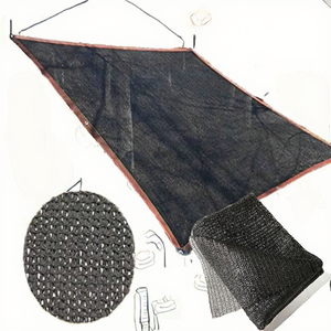Malla de Sombra Rectangular Negra de Polietileno de Alta Densidad para Agricultura, Tela de Sombra para Invernadero, Vela de Sombra para Jardín, en Oferta - Product Image 2