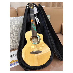 Jelo 23 \ "Ukelele 5A <span class=keywords><strong>Sitka</strong></span> Spruce cuello de Caoba Africana diapasón de palisandro brillo tuercas de hueso con infusión de aceite sillín guitarra alta - Product Image 2