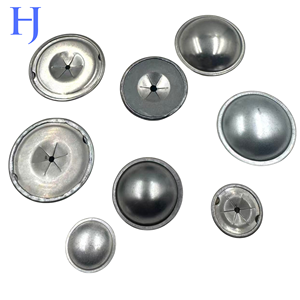 Clavijas de Aislamiento, Tapas de Domo, Tapas de Domo <span class=keywords><strong>que</strong></span> Sujetan el Material de Aislamiento en <span class=keywords><strong>la</strong></span> Clavija de Aislamiento, Aluminio Liso de 32 mm - Product Image 1