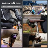 Sac de selle à boucle magnétique Fidlock sac de siège de vélo pour le cyclisme sur route fixation rapide et facile sous le siège sacs de vélo de stockage de vélo
