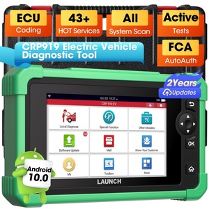 Lancez le scanner de diagnostic CRP919 EV pour voitures électriques et véhicules à énergie nouvelle avec plus de 43 services et prise en charge de 11 langues - Product Image 1