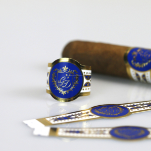 Etiqueta para Anillo de Cigarro con Grabado en Relieve y Estampado Dorado, Envoltura para Anillo de Cigarro, Etiqueta para Cigarro con Impresión Flexográfica Personalizada con Logotipo - Product Image 5