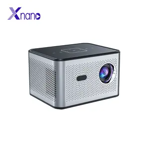 XNANO新款X3专业投影仪迷你3D 4K 720P WIFI智能发光二极管安卓移动家庭影院便携式皮科袖珍视频投影仪