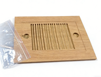 Service d'impression 3D sur mesure haute précision pour modèles à grain de bois, avec tolérances de précision et finitions de surface en résine.