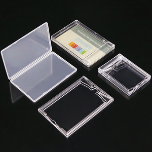 Boîte de rangement transparente en PP pour cartes de visite, type coquille, en plastique, pour photos <span class=keywords><strong>Polaroid</strong></span>, vente en gros - Product Image 3