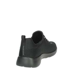 Skechers Uomo Slip On 58360 Nero Zapatos estilo baloncesto negros de peso ligero - Product Image 3