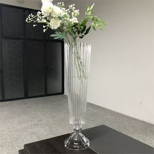 Jarrón de Flores de <span class=keywords><strong>Cristal</strong></span> de Alta Calidad, Decoración de Mesa <span class=keywords><strong>para</strong></span> Bodas, Fiestas o Eventos - Product Image 2