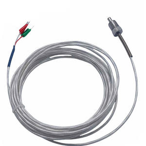Sonde industrielle <span class=keywords><strong>en</strong></span> acier inoxydable de haute qualité Thermocouple 2/<span class=keywords><strong>3</strong></span> <span class=keywords><strong>fils</strong></span> <span class=keywords><strong>PT100</strong></span>/PT1000 RTD capteur de température OEM personnalisable - Product Image 2