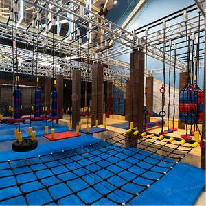 チアーアミューズメントによるカスタムウィンターテーマ屋内アドベンチャーパーク、屋内遊園地、ロープコース、クライミングウォールのターンキーデザイン - Product Image 3