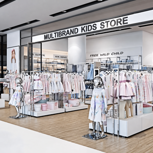 Diseño de Tienda de Ropa Infantil Personalizada LUX, Proveedor de Muebles y Exhibidores para Ropa de Niños para Tiendas Minoristas y Boutiques - Product Image 1