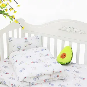 Hot Sale Unisex Cotton Fabric Ultra Soft Cot Set Security Personalized Design Warm Crib Sheet Baby Fitted For Babi Girl