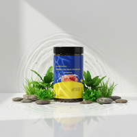 Nourriture granulaire pour poissons nageurs, adaptée aux requins bleus, poissons papillons, poissons perroquets, poissons tigres, poissons dragons argentés
