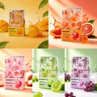 Zero Fat Peelable Fruit Juice Hard Candy Halal gecertificeerd, meerdere natuurlijke fruit smaken, individueel verpakt, leisure snack