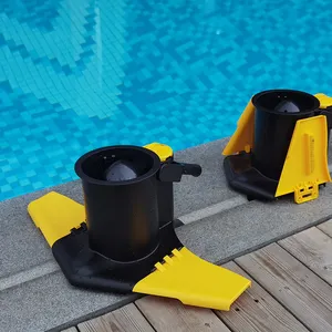 Aspirador portátil de sucção, jato extensível sem fio recarregável para piscina e piscina com 2 folhas