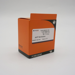Material de Detección de Ácidos Nucleicos Foregene, Grado de Biología Molecular, Mezcla de <span class=keywords><strong>DNTP</strong></span> de Alta Pureza, 10 mM Cada Uno - Product Image 2