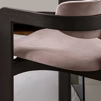 Chaise de salle à manger moderne en tissu velours italien pour la maison, le bureau, l'hôtel, le salon - Design durable et doux