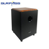 Subwoofer passif PSH10 de 10 pouces, haut-parleur audio HiFi pour home cinéma, 100W 6Ohm, subwoofer en bois pour système audio domestique