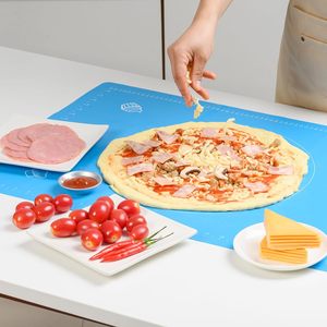 ローリングペストリー生地BPAフリーテーブルシート用のノンスティックおよびノンスリップ測定付きシリコンベーキングマット - Product Image 3