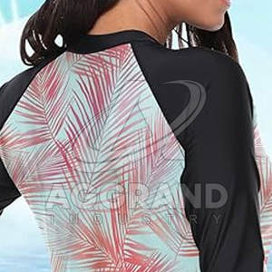 OEM Service เสื้อแรชแบบยาวสีทึบ MMA แบบไม่เหมือนใครใช้กลางแจ้งในยิมฟิตเนสผ้าออกแบบโลโก้ได้ตามต้องการ - Product Image 5