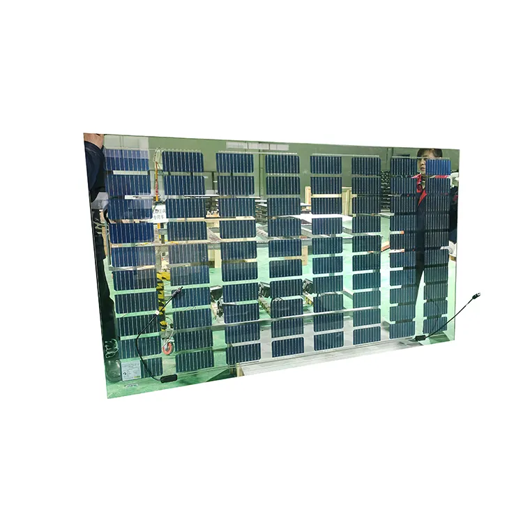 Doppelglas halbtransparentes BIPV-Solarpanel für Gewächshaus kommerzielles BIPV-Modul BIPV-Bousung