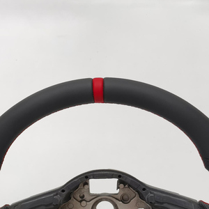 Volante Deportivo <span class=keywords><strong>de</strong></span> Cuero con Agarre Descubierto para VW Golf 7 MK7 GTI GTD GTE Polo Tiguan Touareg Passat CC - Product Image 3