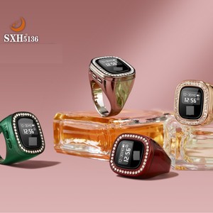 Anillo Inteligente SXH5136 con Pantalla OLED Táctil, Anillo de Aleación de Moda con Bisel de Diamantes - Product Image 3