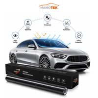Film de protection de pare-brise en TPU ultra-transparent, anti-explosion, sans sensation de vertigine, 90%VLT 70%VLT 20%VLT