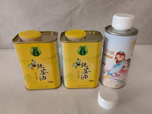 Tùy Chỉnh 1 Lít Rỗng Có Thể Cấp Thực Phẩm Dầu Ô Liu Lon Thiếc Bao Bì Kim Loại Hộp Container Dầu Dừa <span class=keywords><strong>Tin</strong></span> Có Thể Với Nhựa Bìa - Product Image 5