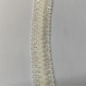 Ruban tissé noir et blanc DIY, accessoires pour vêtements pour femmes et enfants, literie, coussins décoratifs, pinces à cheveux - Product Image 4