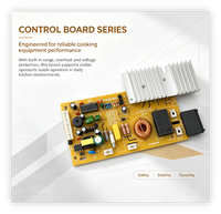 Placa de Control PCB para Cocina de Inducción AM 16B 1900W de Larga Duración con Protección Contra Sobretensiones de 6KV y Sensor de Temperatura NTC Preciso
