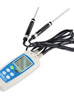 PT100 Center 370/372 High Precision Platinum Resistance Thermometer, IP67 Waterproof Temperature Meter