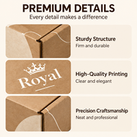 Boîte cadeau en carton ondulé de luxe personnalisée avec logo, pliable, pour l'expédition de vêtements, de bijoux, pour le commerce électronique, vente en gros