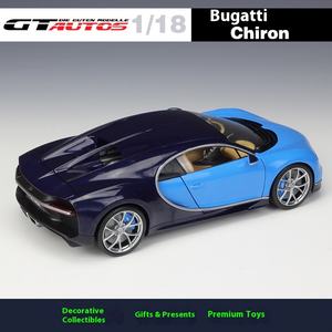 Vente chaude Welly <span class=keywords><strong>GTA</strong></span> 1/18 B Ugatti Chiron Super voiture métal à collectionner Simulation moulé sous pression voiture alliage modèle de voiture jouet - Product Image 3
