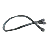 Mini câble sas SFF-8654 8I 74Pin à double SFF-8611 4i SAS câble serveur disque dur adaptateur de données câble de stockage de données station de travail