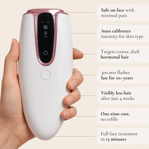 Épilateur multifonctionnel pour peau soyeuse, corps et bikini, 3 en 1, utilisation à domicile, machine d'épilation au laser IPL, épilateur manuel pour femmes - Product Image 3