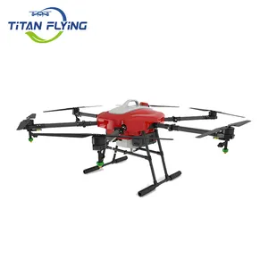 10L Plugin Baterai Remote Pertanian Drone Sprayer Pupuk Penyemprotan Listrik UAV untuk Pertanian