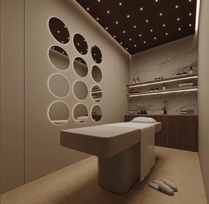 Design d'Interni di Lusso per Salone di Bellezza Unghie e Capelli in Stile Wabi Sabi |   Soluzione Chiavi in Mano per Allestimento e Personalizzazione di Centri Benessere e Negozi di Bellezza Moderni - Product Image 5