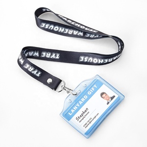 Negro con logotipo "Balenciaga" cordón de poliéster blanco con un mensaje titular de la tarjeta de etiqueta con la cadena - Product Image 2