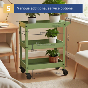 Mini gabinete de herramientas de estilista de peluquero rodante <span class=keywords><strong>metálico</strong></span> rojo moderno de primera calidad para almacenamiento y banco de trabajo para electricidad y <span class=keywords><strong>carpintero</strong></span> - Product Image 5