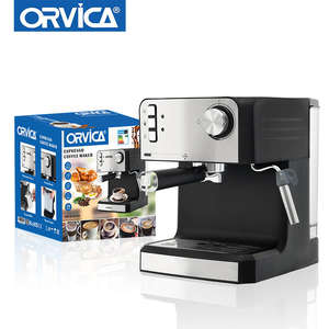 Machine à expresso électrique intelligente 20 bars semi-automatique avec fonction de chauffe rapide pour usage hôtelier, prise EU - Product Image 2