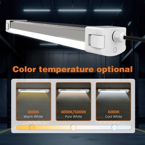 Luminaria LED Tri-Proof de 4 pies CRI90, Impermeable IP65, Tubo Lineal para Iluminación Comercial de Almacenes - Product Image 4