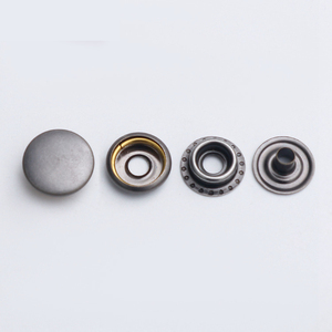 Chất Lượng Cao Kim Loại Snap Fastener 203 #201 # Tuyệt Vời Trắng Đồng Nút Xuống Áo Khoác Nút Snap - Product Image 3