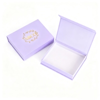 Boîte en papier PR de luxe de haute qualité, personnalisée, recyclable, magnétique, de couleur ivoire, avec un design pliable, impression 4C, emballage cadeau exquis
