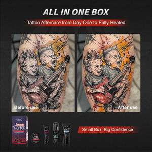 Set de Cuidado Posterior para Tatuajes con Logotipo Personalizado, Bálsamo para Tatuajes, Intensificador de Color, Abrillantador para Tatuajes Nuevos y Existentes, Kit Profesional - Product Image 3