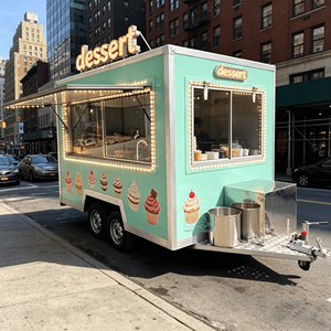 <b>Bakery</b> Food Carts Caravan Trailer Fast Food Trailer Mobile Food And Beverage Cart Restaurant Food Truck Food Trailers - Product Image 6