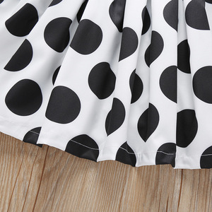 <span class=keywords><strong>Vestito</strong></span> per Bambina di <span class=keywords><strong>1</strong></span> <span class=keywords><strong>Anno</strong></span> Senza Maniche Abiti Casual Abbigliamento Estivo per Bambina Moda a Pois - Product Image 3